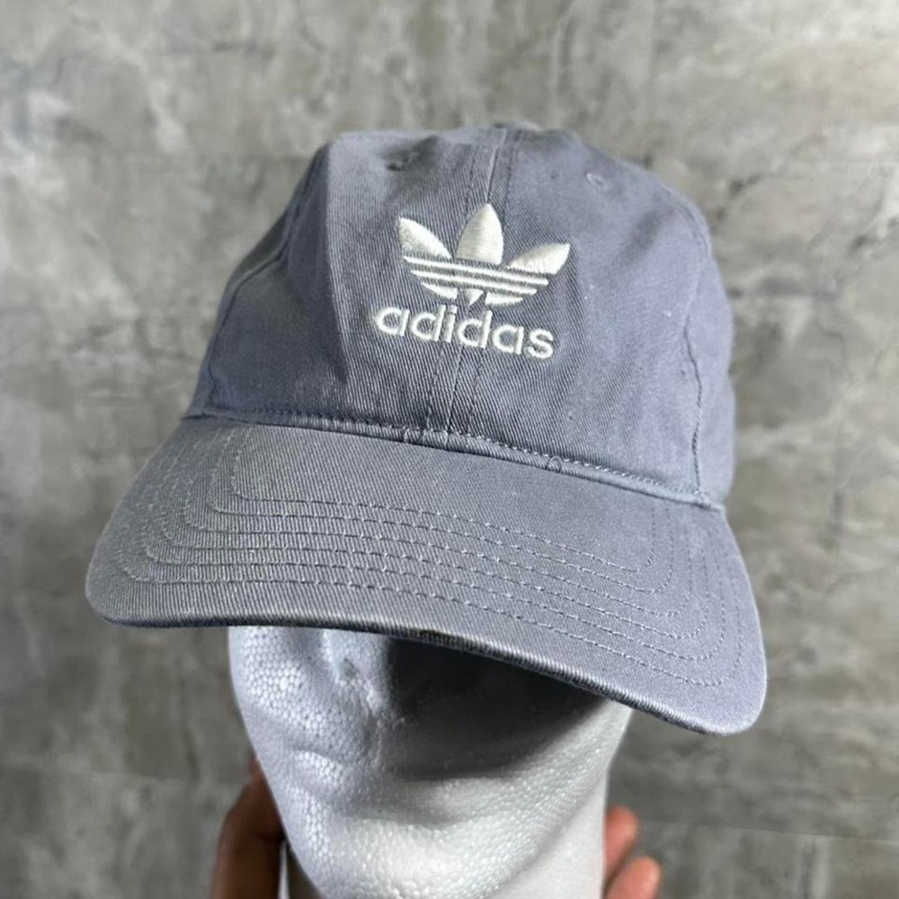 Adidas Hat Cap Adjustable Strapback Baseball Gray… - image 1